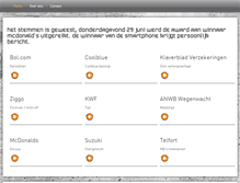 Tablet Screenshot of debesteradiocommercial.nl